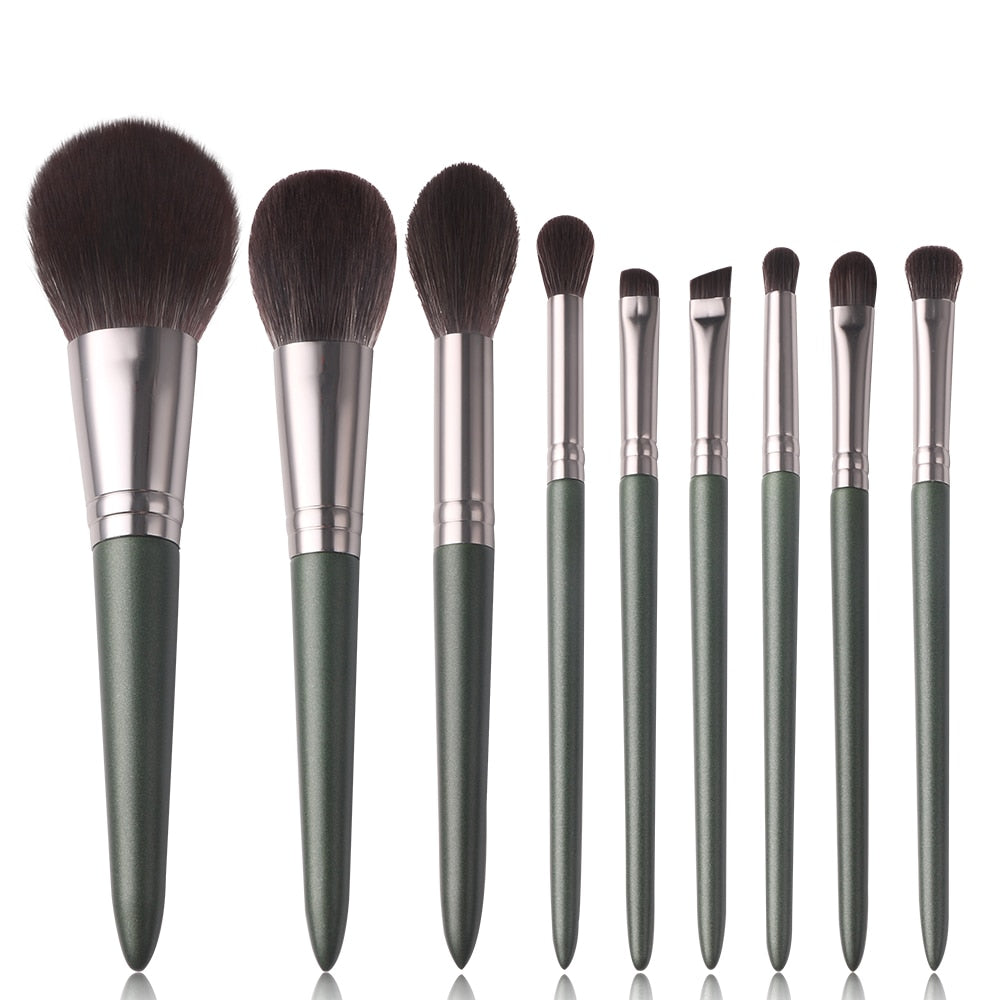 Vegan Synthetic Makeup Brushes Set