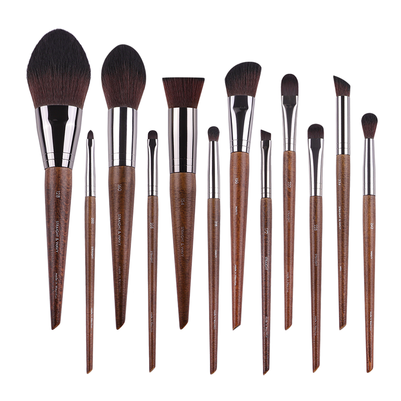 Makeup Brush Set & Kit Foundation Blusher Eyeshadow Highlight Powder Eyebrow Brushes