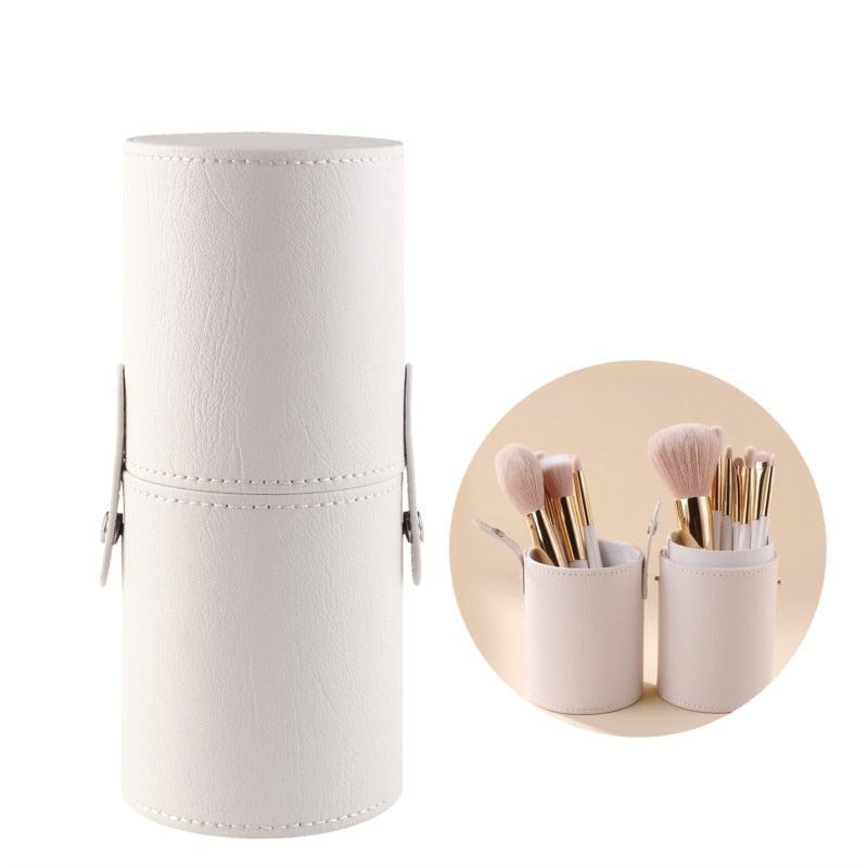 Cylinder Makeup Brush Storage Holder